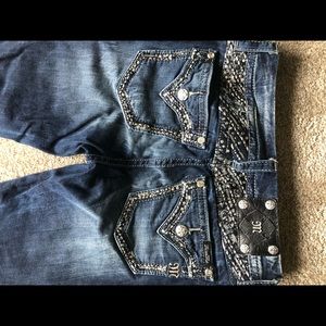 Miss Me Jeans, Size 28, Long inseam 33”